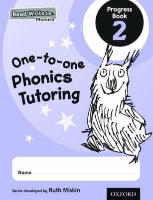 Read Write Inc. Phonics: One-to-one Phonics Tutoring Progress Book 2 Pack of 5