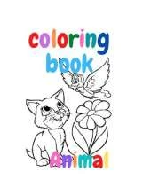 coloring book animal