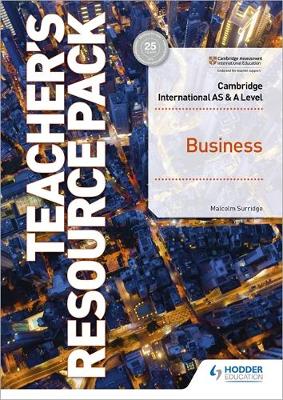 Cambridge International AS & A Level Business Teacher's Resource Pack