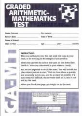 Graded Arithmetic-Mathematics Test
