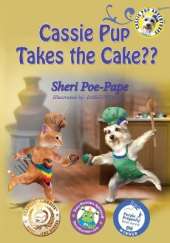 "Cassie Pup Takes the Cake "