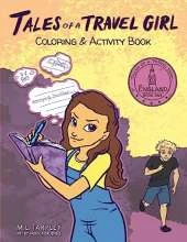 Tales of a Travel Girl Coloring and Activity Book: Book One England