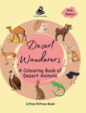 Desert Wanderers : A Colouring Book of Desert Animals