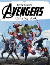 Marvel coloring book for kids: avengers coloring book