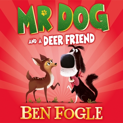 Mr Dog and a Deer Friend