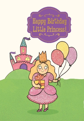 Little Princess - Happy Birthday Card-Book: 6 Card-Book Pack