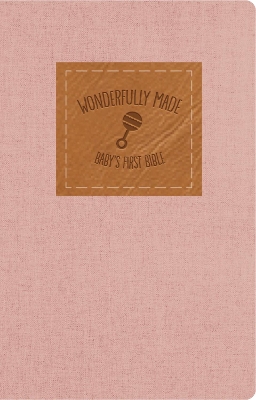 KJV, Wonderfully Made New Testament and   Psalms: Baby Girl's First Bible, Flexcover, Pink