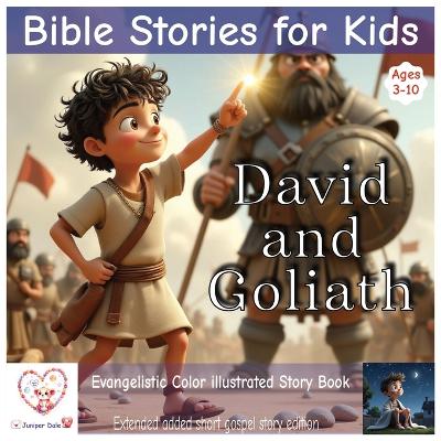 Bible stories for kids: David and Goliath Pixar style illustrated bible story Ages 3-10 Additional contemporary gospel story extended
