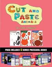 Fall Craft Projects (Cut and Paste Animals): A great DIY paper craft gift for kids that offers hours of fun