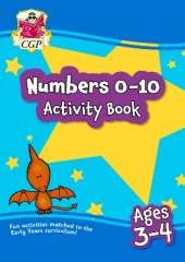 Numbers 0-10 Activity Book for Ages 3-4 (Preschool)