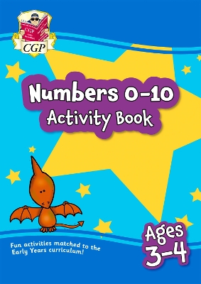 Numbers 0-10 Activity Book for Ages 3-4 (Preschool)