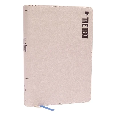 The TEXT Bible: Uncover the message between God, humanity, and you (NET, Stone Leathersoft, Comfort Print)