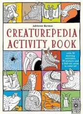 Creaturepedia Activity Book: With 30 Drawing Activities, 50 Stickers and a Fold-Out Scene to Color In!