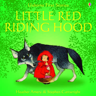 Usborne Fairytale Sticker Stories Little Red Riding Hood