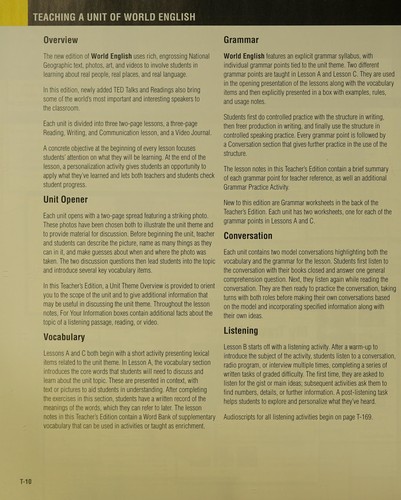 World English with TED Talks Intro - Teacher Book- Beginner (2nd Edition)