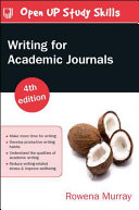 Writing for Academic Journals 4e