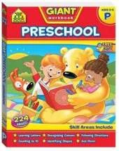 School Zone Giant Preschool Workbook