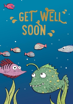 Under the Sea - Get Well Colouring Card-Book: 6 Card-Book Pack