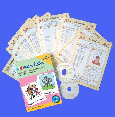 Petites Etoiles  (3rd Edition): Introduce French to Young Children through Rhymes, Songs and Activities