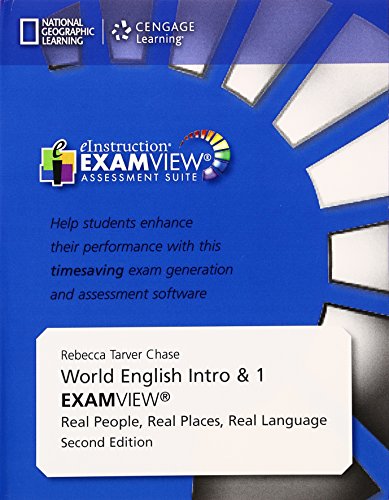 World English with TED Talks Intro & Level 1 ExamView (2nd edition)