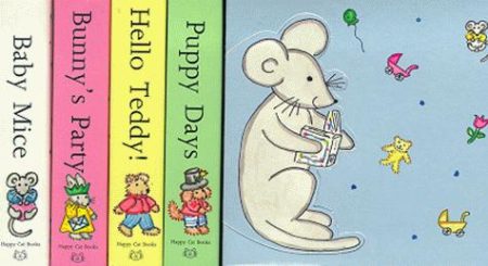 Michelle Cartlidge First Library: "Hello Teddy!", "Bunny's Party", "Puppy Days", "Baby Mice"