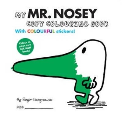 Mr Men Colour Your Own Mr Nosey