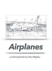 Airplanes: a coloring book by Vasu Raghav