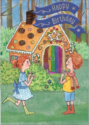 Hansel & Gretel - Happy Birthday Card-Book: 6 Card-Book Pack