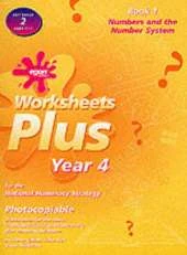 Worksheets Plus: Year 4 for the National Numeracy Strategy