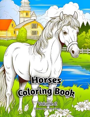 Horses Coloring Book: Volume 2