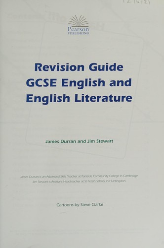 GCSE English and English Literature
