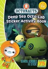 Octonauts Deep Sea Octo-Lab Sticker Activity book