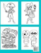 Pirate Coloring Book For Kids