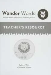 Wonder Words Teacher's Resource