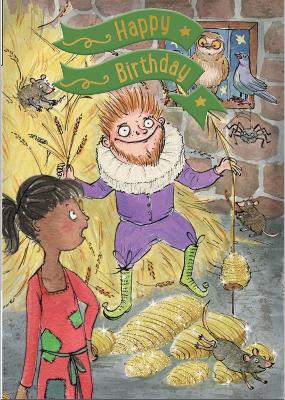 Rumplestiltskin - Happy Birthday Card-Book: 6 Card-Book Pack