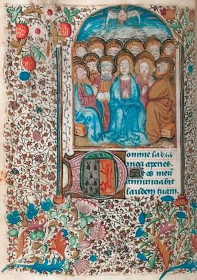 Carnet Blanc, Heures Isabelle Stuart, Colombe
