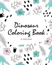Dinosaur Coloring Book for Children (8x10 Coloring Book / Activity Book)