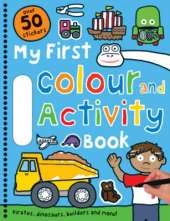 Blue Colour and Activity Book: My First Colour & Activity Books