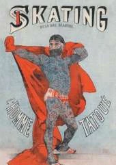 Carnet Blanc, Affiche L'Homme Tatoue
