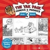 The Yak Pack: Comics & Phonics: Book 3: Learn to read decodable blend words