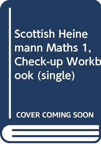 Scottish Heinemann Maths 1, Check-up Workbook (single)