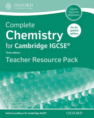 Complete Chemistry for Cambridge IGCSE (R) Teacher Resource Pack: Third Edition
