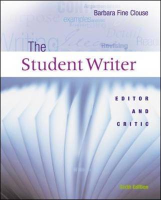 Student Writer: Editor and Critic