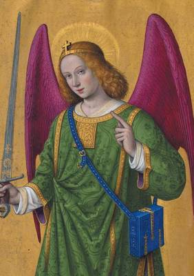 Carnet Blanc, Heures Anne de Bretagne, Ange A L'Epee