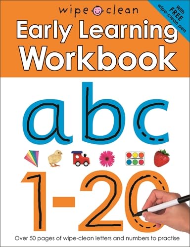 Early Learning Workbook: Wipe Clean Spirals