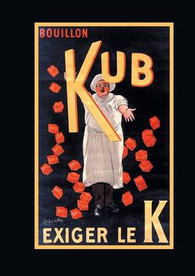 Carnet Blanc, Affiche Bouillon Kub