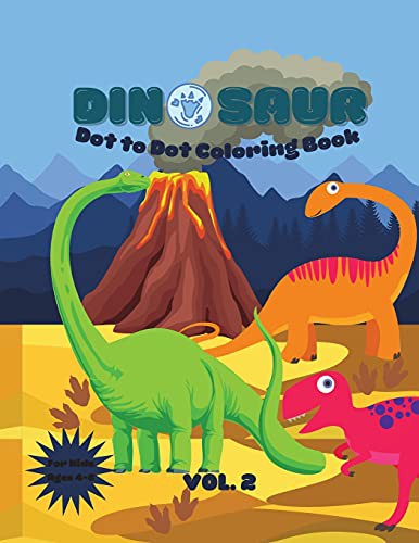 Dino World: Coloring Book for Kids Vol. 2