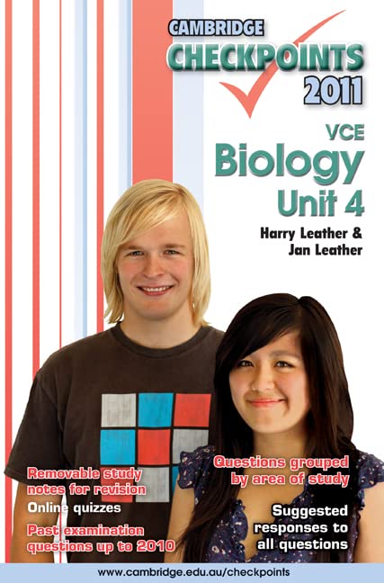 Cambridge Checkpoints VCE Biology Unit 4 2011