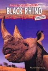 Animals Under Threat: Black Rhino Hardback