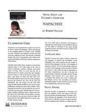 Napachee Teachers' Guide: Dundurn Teachers' Guide